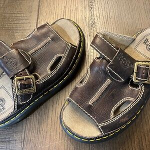 Dr. Marten Leather Sandals